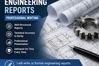 write or format engineering reports professionally