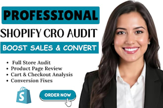 do shopify cro audit, store audit and conversion rate optimization