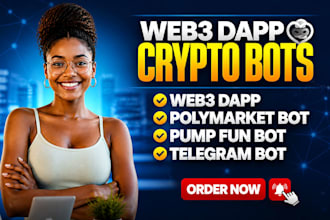 build polymarket bot, crypto trading bot, openclaw bot and telegram bot