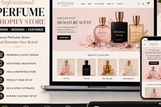 perfume website perfume shopify store perfume store fragrance store website