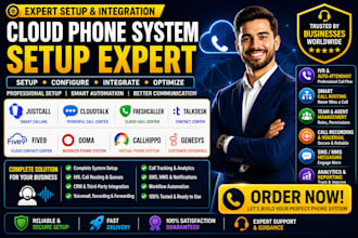 setup justcall cloudtalk freshcaller talkdesk five9 ooma callhippo genesys