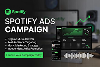 create spotify ads campaigns for organic music growth