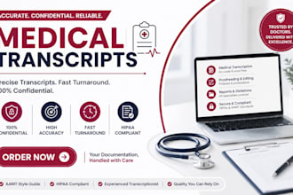 do professional medical transcription in 24 hours and stat