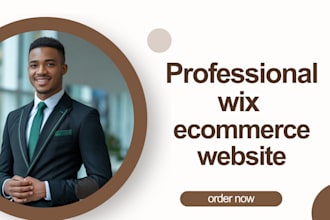 create wix website, wix ecommerce website, wix landing page, wix seo website