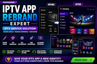 professionally rebrand your streaming or ott app with custom UI
