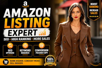 do amazon listing optimization, SEO copywriting and product ranking