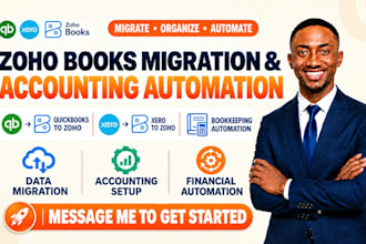 migrate quickbooks xero to zoho books with bookkeeping and accounting automation
