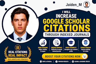 increase google scholar citations through indexed journals