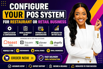 configure your pos system for restaurant or retail business