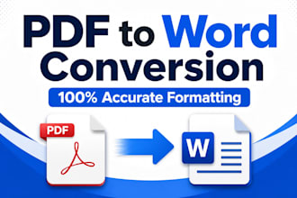 convert PDF to word with exact formatting and layout