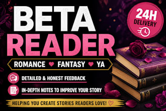 romance beta reader dark romance beta reader fiction horror beta reader