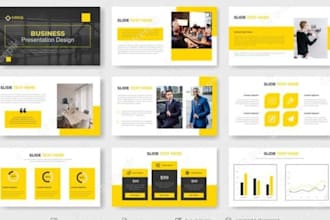 corporate presentation business slides company profile report strategy deck