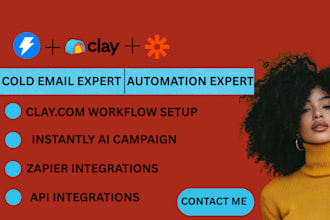 do claycom instantly ai zapier automation smart lead lemlist API