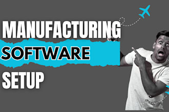 setup manufacturing erp and mrp systems via odoo erpnext katana jobboss and more