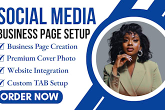 create and setup facebook business page