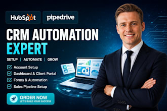 hubspot crm fluent crm pipedrive monday crm gohighlevel jobber zoho crm setup