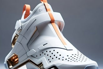 create realistic 3d sneaker design shoe modeling, rendering and animation