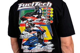 create high quality fueltech jet ski logo