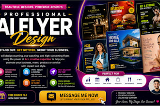create professional ai flyer and poster designs