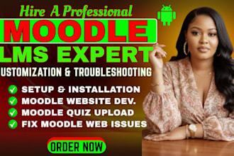 install, upgrade, migrate, integrate, fix and customize moodle, moodle theme