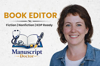 be your book editor for literary agent submission and query readiness