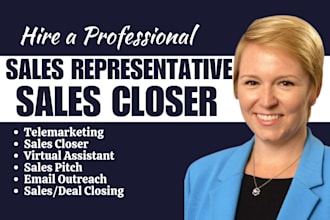 high converting b2b sales sales representative salesperson sales closer