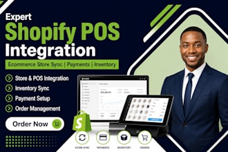 shopify pos integration ecommerce store sync payments inventory