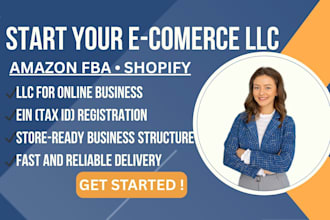 form your US llc for ecommerce, shopify or amazon fba business
