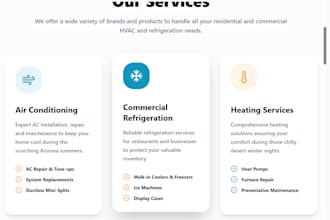 design custom business web presence