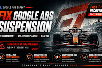 fix google ads suspension advertiser verification circumventing disapproved ads