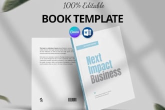 design ebook branding, PDF canva adobe ebook formatting layout