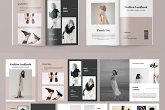 create product catalog lookbook marketing fashion clothing business sale catalog