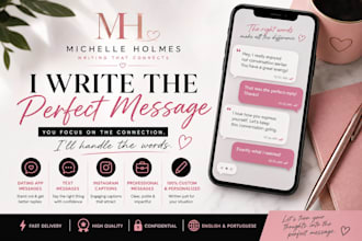 write messages captions and replies for you