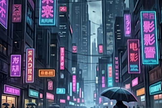 create unique ai concept art and high quality illustrations