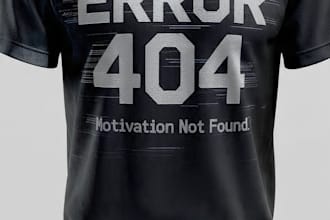 design minimalist typography t shirt for your brand