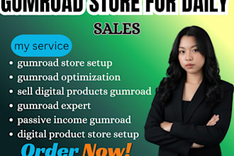 setup optimize gumroad store design high converting sales funnel email expert