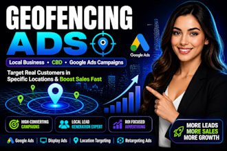 setup high converting gefoncing ads for local business, cbd, google ads campaign