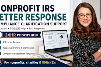 respond to irs nonprofit letters and compliance clarification requests