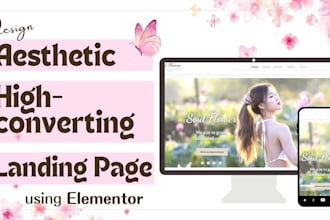 design a high converting landing page for your business