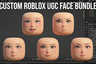 create custom roblox ugc face bundle