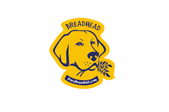 design creative dog bread themed logo