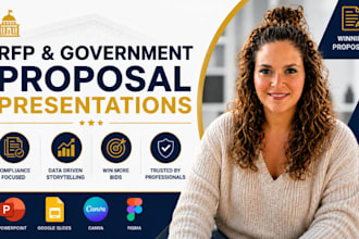 government proposal PPT, rfp presentation design, bid slides expert, ppt