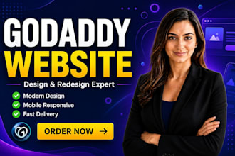 godaddy design godaddy website redesign develop godaddy builder godaddy expert