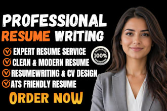 professionally rewrite, edit, and format your resume and CV