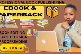 publish your book on amazon KDP and barnes noble professional