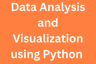 do data analysis and visualization with python