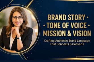 write your brand story tone of voice guidelines mission vision statement why us