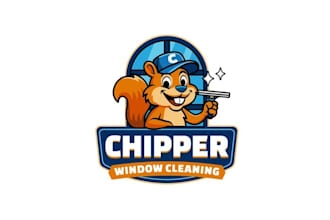 make high quality pro logo with squirrel character required