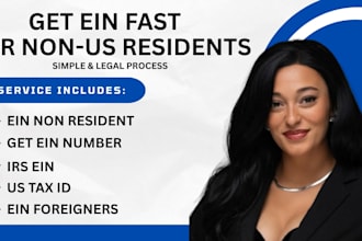 get ein and bio for non US residents fast and legally in 24 hours