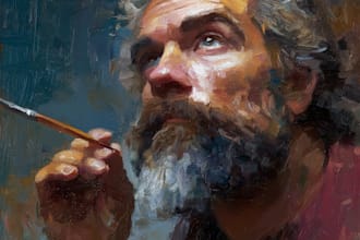 transform your idea into oil painting art